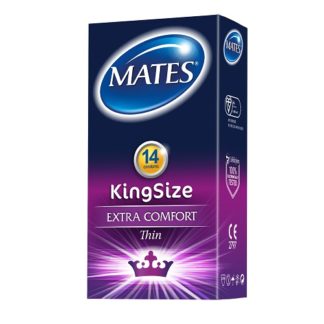 Mates King Size Condoms 14 Pack